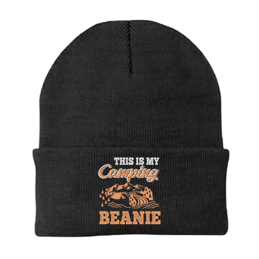 This Is My Camping Embroidered Beanie